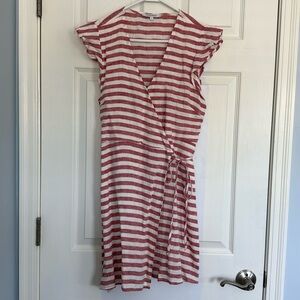 Red Striped Dress